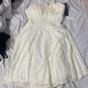 This white dress I bought  for my sister but never worn